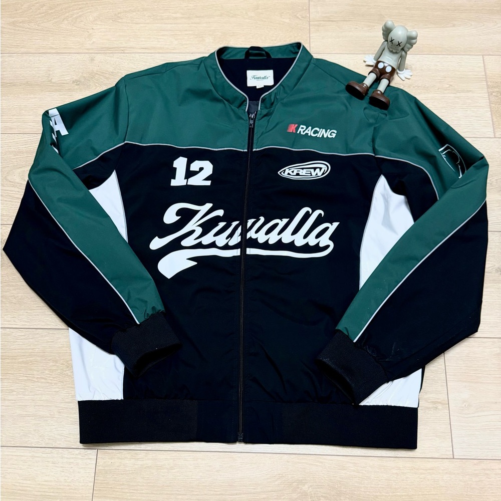 Kuwalla Tee Unisex Biker Jacket – XL – 3M Piping – Worn Once – Pristine ✅